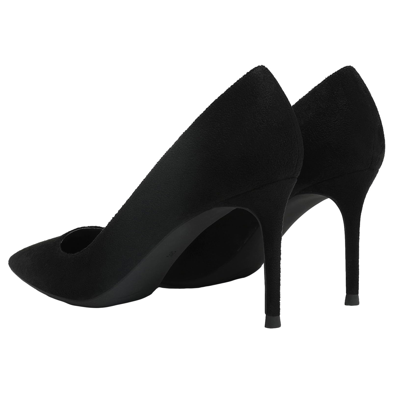 Mujer Terciopelo 5CM/8CM Tacones Altos Elegante Puntiagudo Pumps Zapatos de Oficina