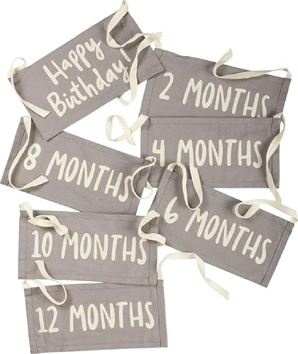 Miniatura 2 de Primitives by Kathy Almohada para decoración del hogar, 15 pulgadas de largo x 15 pulgadas de alto, amarillo claro, gris