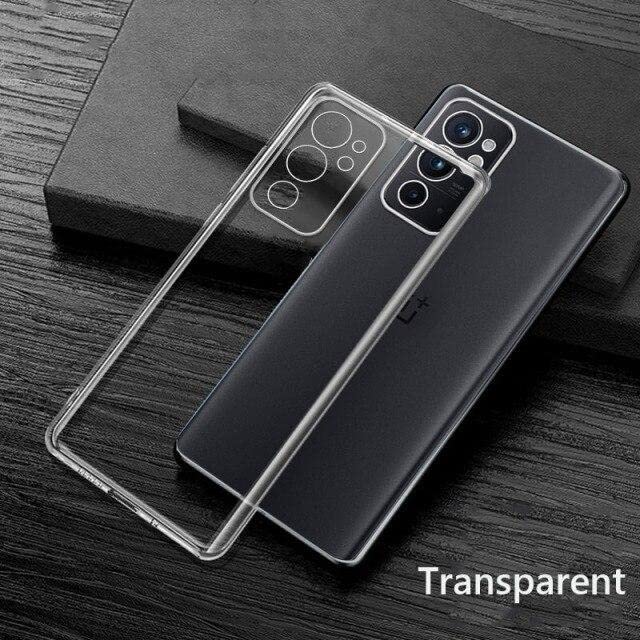 Image of NISHTECH for OnePlus 9RT Premium Transparent Hybrid Soft Slim Dust Proof Back Case Cover with Camera Protection