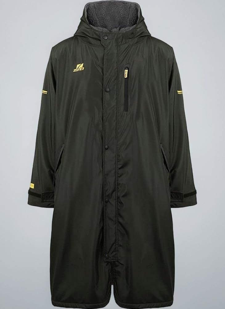 ZONE3 Recycled Heat-Tech Fleece Lining Changing Robe - Windbreaker