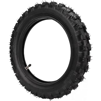 gernie 2.5-10" Off Road Tyre and Tube Kit Heavy Duty Dirt Bike Replacement Tyre 2.75-10 Dirt Bike Inner Tube for BAJA Dirt Ru