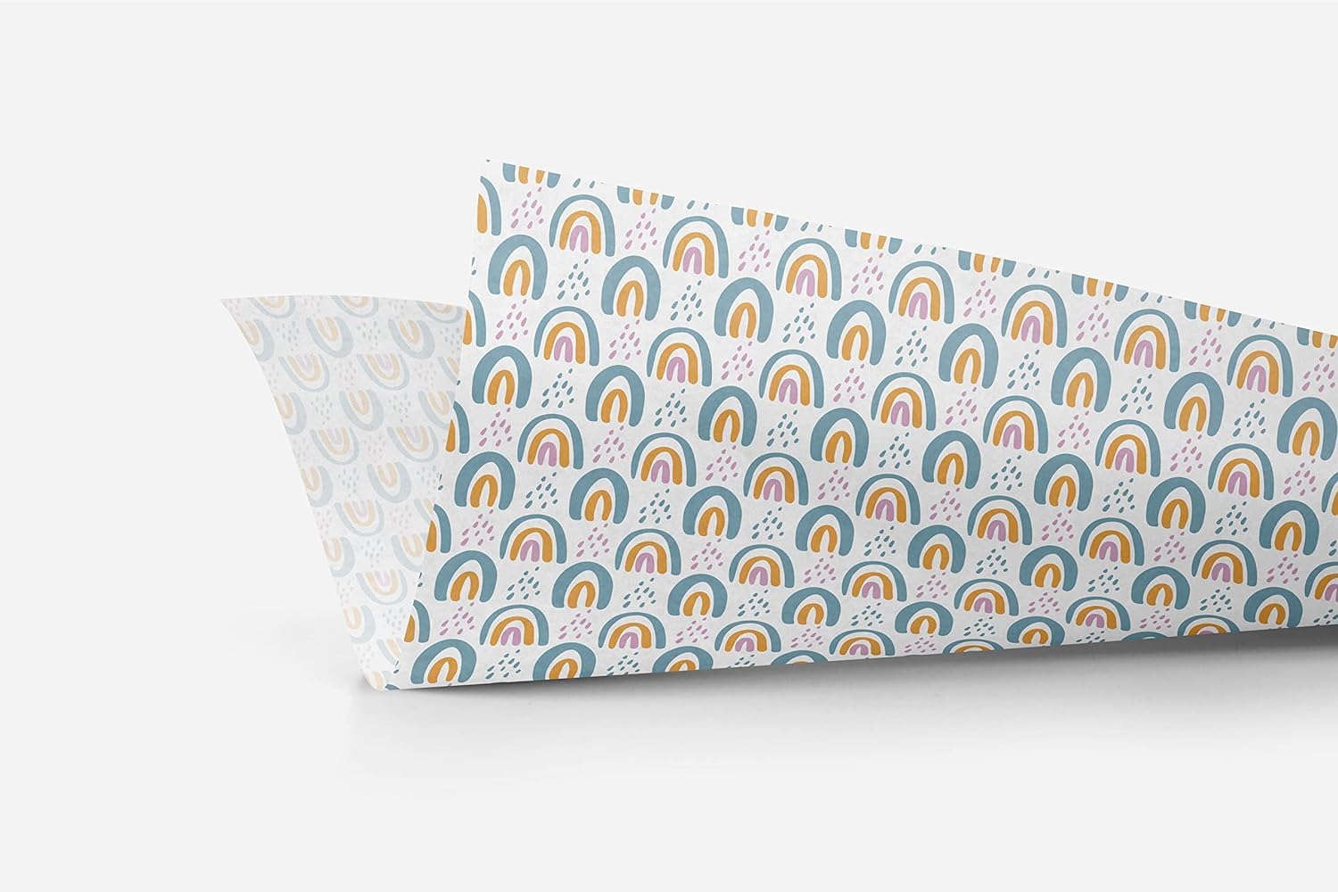 Package Mint Papel de seda arcoíris para envolver regalos (100 hojas, 20 x 30 pulgadas) - Papel de seda decorativo para bolsas de regalo, embalaje y pequeñas empresas