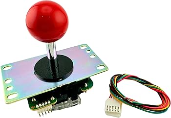 Amazon.com: SANWA JLF-TP-8YT Arcade Joystick (Red Ball Top