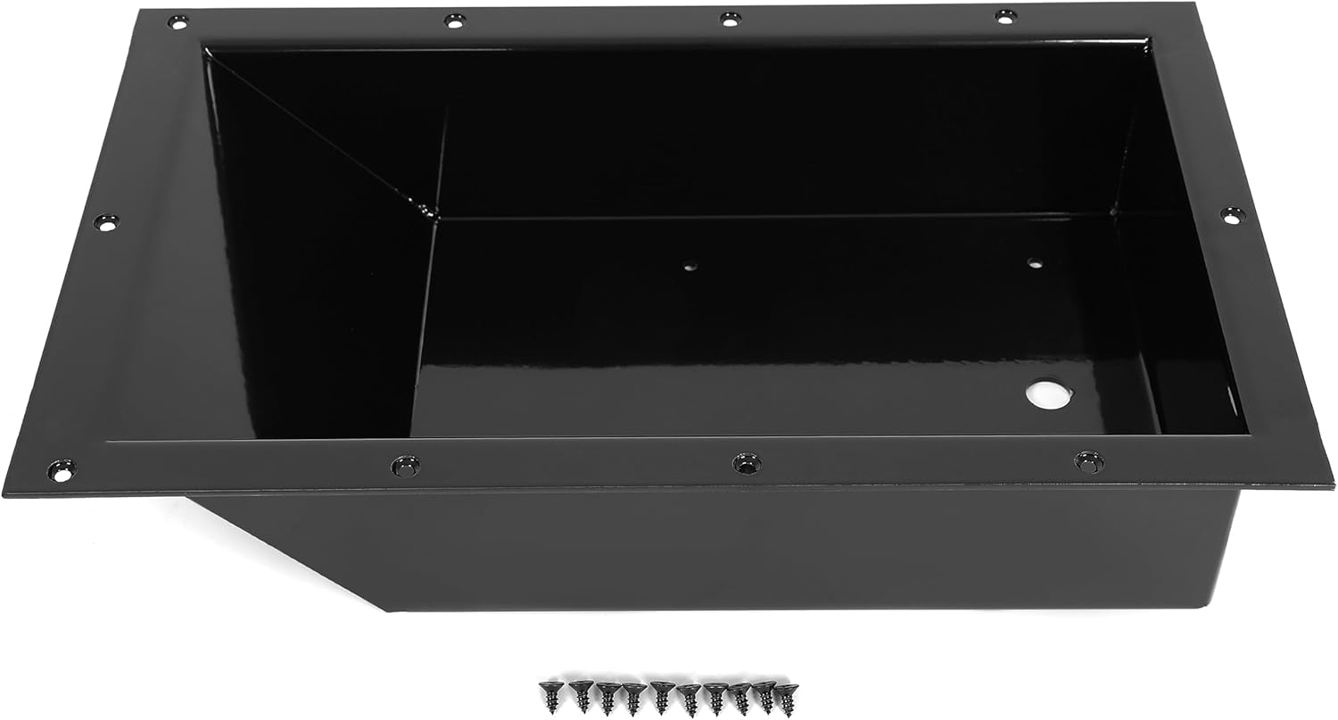 KUAFU Universal Trolling Motor Foot Pedal Pan Compatible with Most Brands MinnKota Marine MotorGuide Recessed Trolling Motor Foot Control Foot Tray Boat Aluminum Durable Marine Powder Coated Sturdy