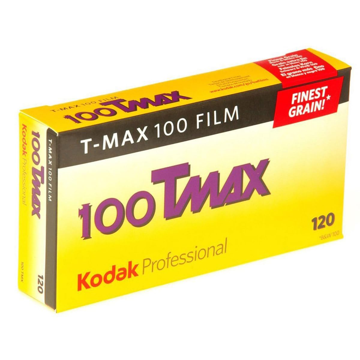 コダック モノクロフイルム 100T-MAX  35mmx30.5m・100ft Amazon | Kodak 白黒フィルム プロフェッショナル用 T-MAX100 120 5本