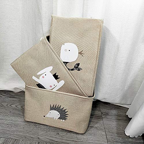 Boîte de rangement pliante pour linge et jouets d'enfants - 3