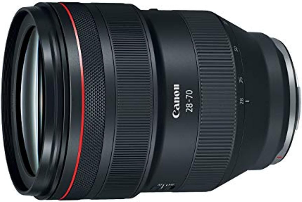 Canon RF28-70mm F2 L USM Lens, Zoom Lens, Compatible with EOS R Series Mirrorless Cameras, Black | Compatible with EOS R Series Mirrorless Cameras