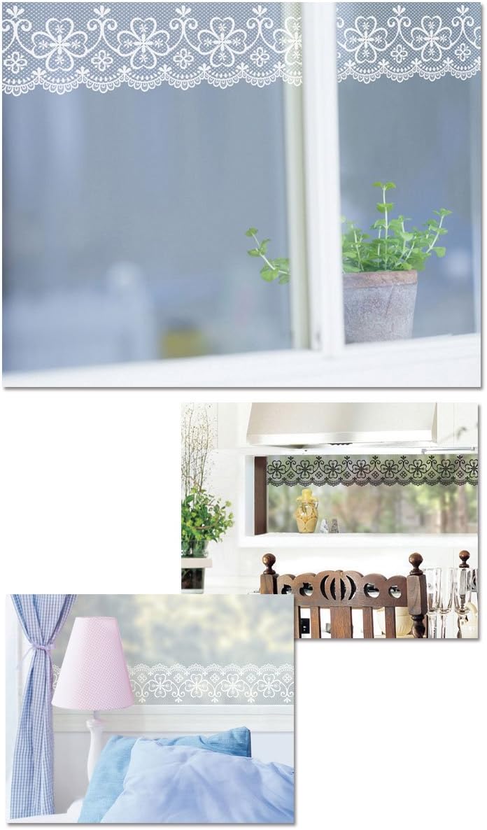 Amazon Co Jp ケイ ララ 窓ガラス フィルム 目隠し シート 幅10cm 2m単位 マスキングテープ 幅広 ラッキークローバー ホワイト 壁紙 インテリア 壁紙用 シール タイル キッチン はがせる リメイクシート トリムボーダー ウォールステッカー Diy 壁紙 シール