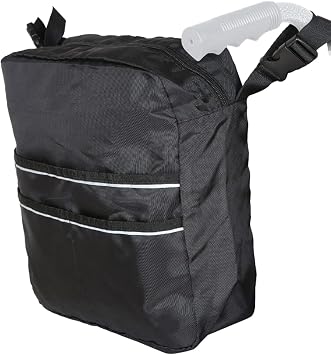 Wheelchair Bag,Wheelchair Backpack for Back of Chair, Large Capacity Wheel Chair Storage Pouch Pocket Hang on Back Walker Rollator Wheelchair Transport Chair 12 x 4.5 x 12.5 inches