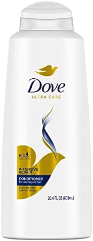 Dove Nutritive Solutions Strengthening Conditioner Intensive Repair 4 Count for Damaged Hair Deep Conditioner with Keratin Actives 20.4 oz