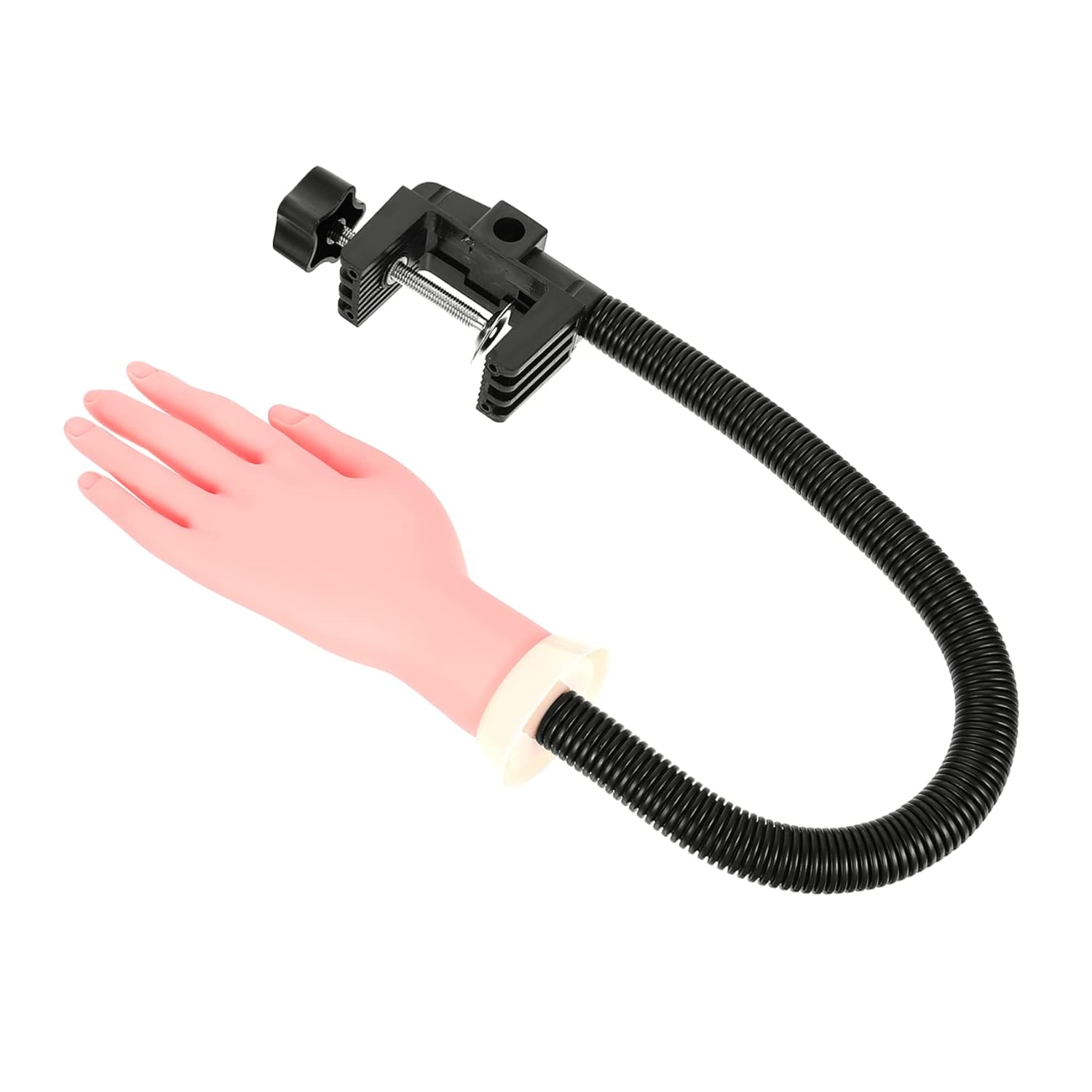 Didiseaon Practice Nails for Nail Art Fake Hand Model Manicure Prosthetic Hands Reusable Easy to Adjust Fingers for