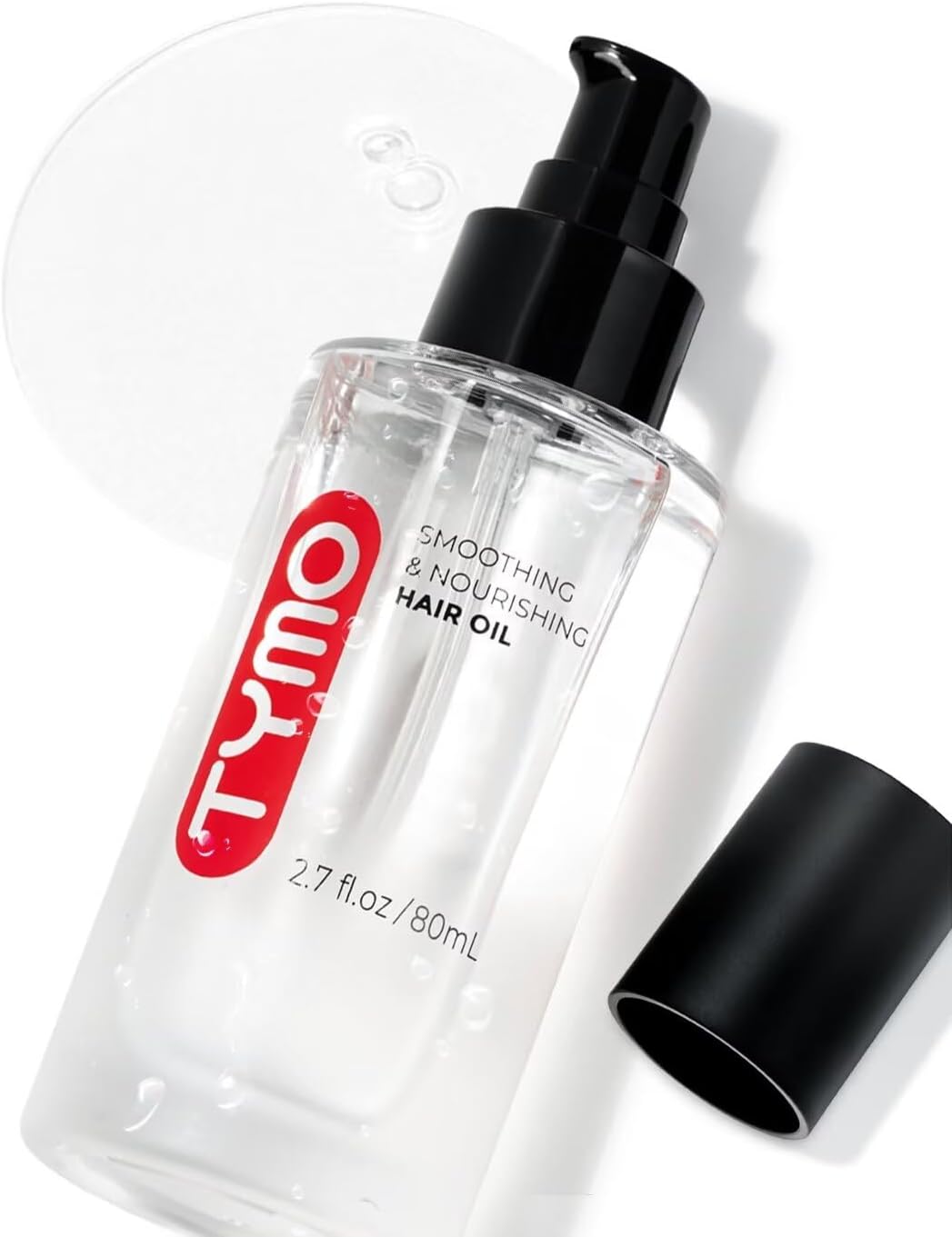 TYMO Weightless Hair Oil | Organic Nourishing Hair Treatment for Shine, Smoothness and Protection | Vegan Hair Serum Perfect for Dry, Damaged, Frizzy and Curly Hair, 2.7 Fl Oz