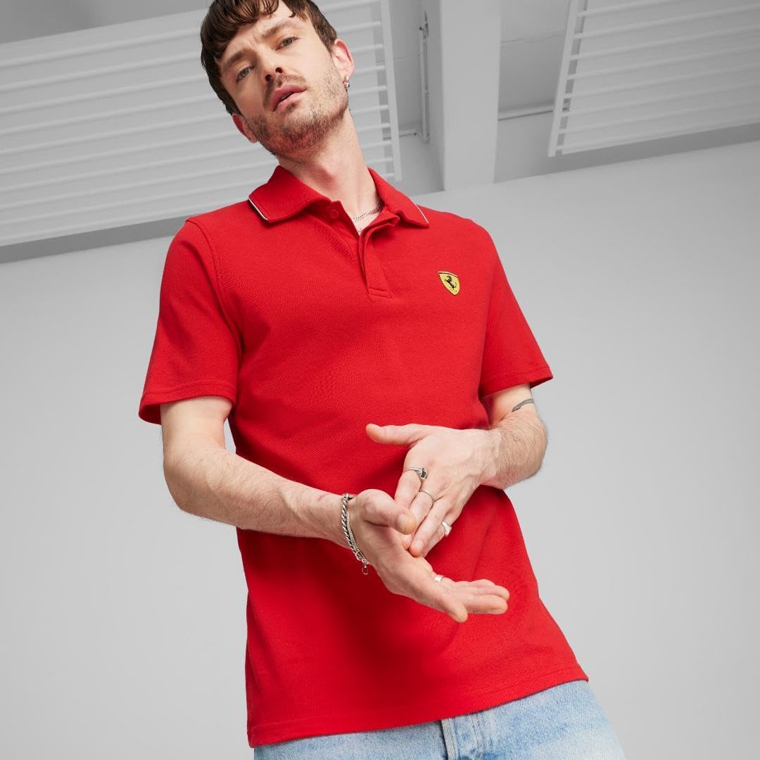 Puma Men's Standard Ferrari Race Polo Shirt