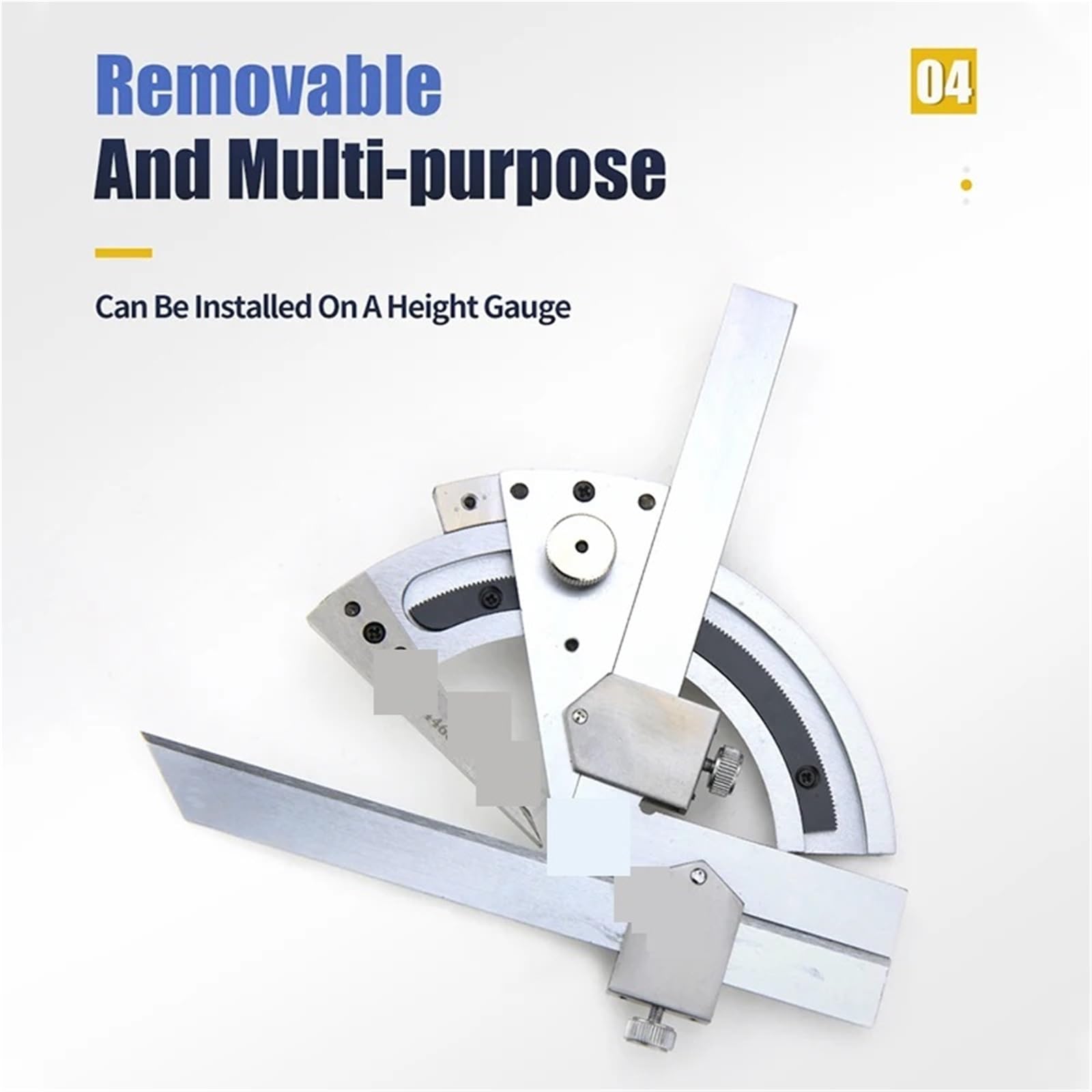 Rapporteur d'angle, Règle d'angle universelle multifonctionnelle, Instruments de mesure carrés, compteur d'angle, outils for le travail du bois, rapporteur d'angle(320 Universal)