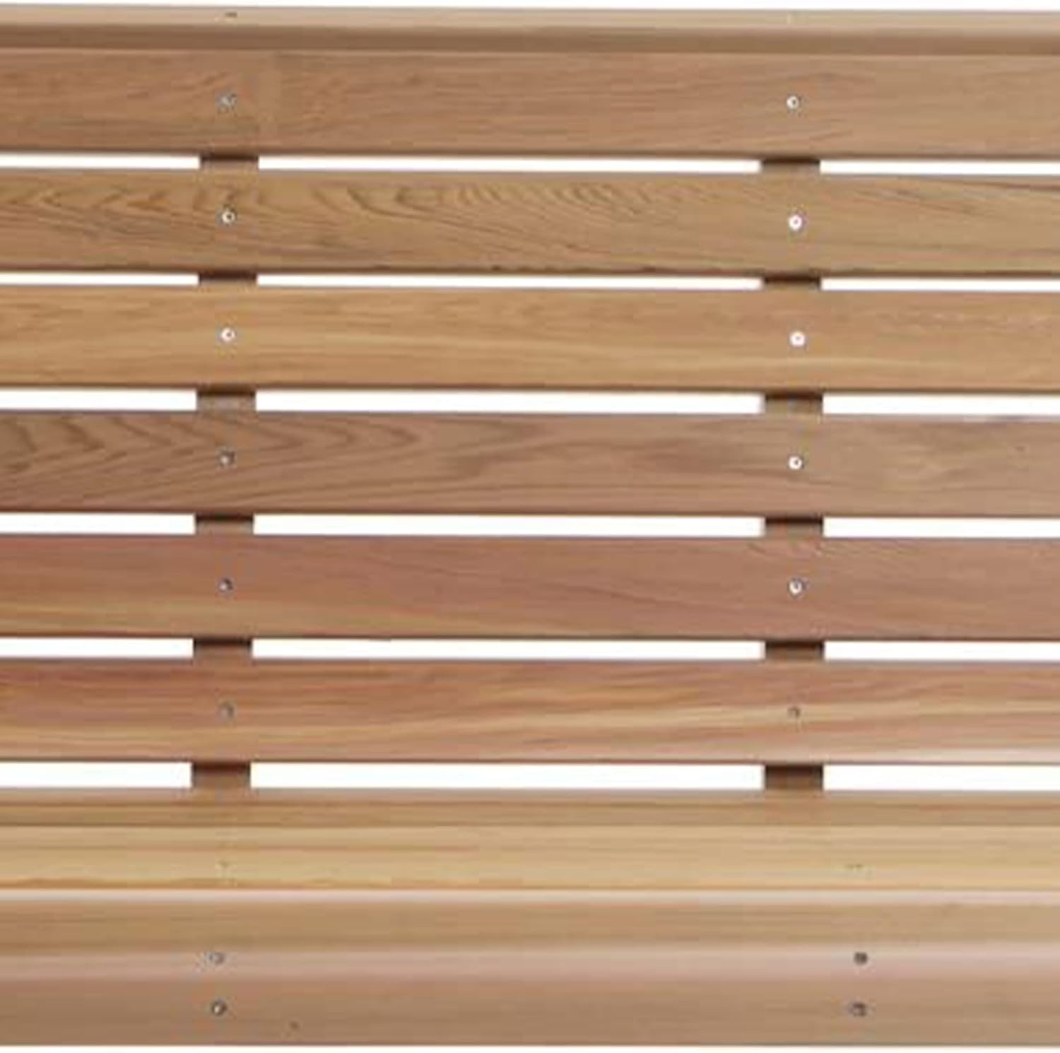 All Things Cedar Wooden Porch Swing, Outdoor Patio Furniture, 6 Foot, Natural