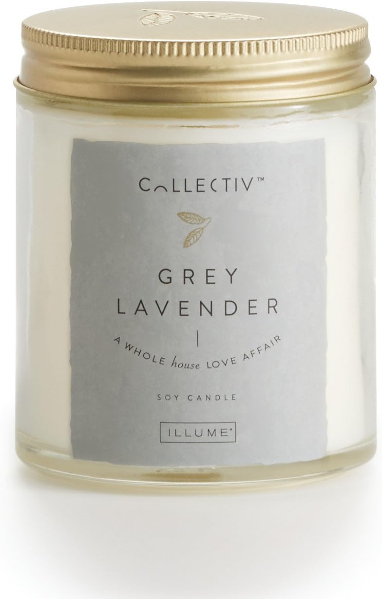 Illume Candle Jar Grey Lavender Julia, 1 EA Home & Kitchen