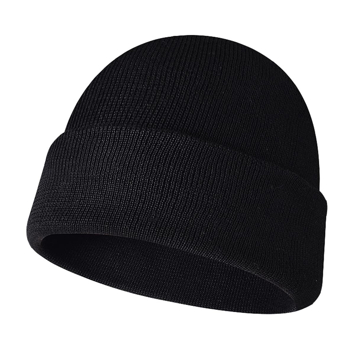 FREEBIRD99 Cuffed Winter Beanie Hat for Men Women Knit Fold Daily