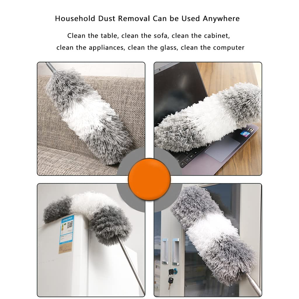Brosse De Nettoyage De Ventilateur De Plafond, Brosse Lavable Réutilisable, Lame De Ventilateur