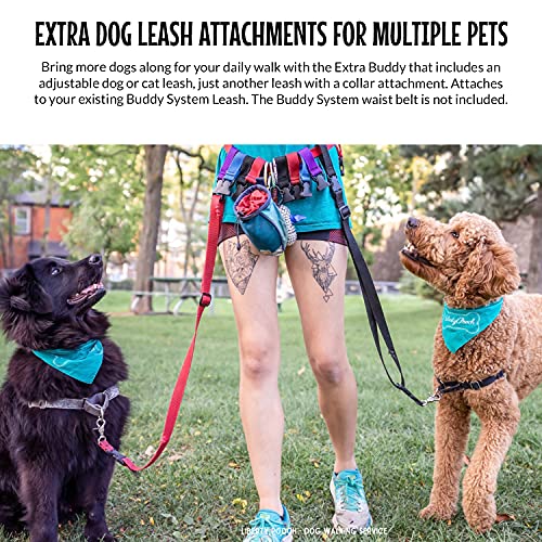 The Buddy System Accessories For Our Dog Leashes Made In Usa (Extra Buddy, Regular Dog Red) #TOP1