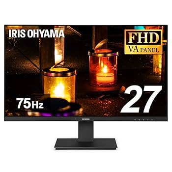 Amazon.co.jp: アイリスオーヤマ モニター 27インチ VAパネル