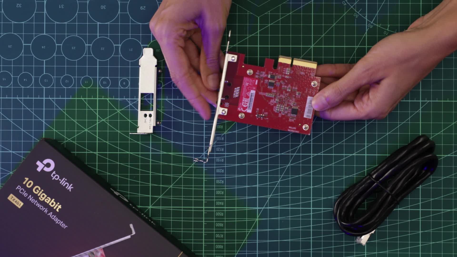 TP-Link Archer TX401 10Gbit/s PCIe Adapter, 1,5 m CAT6A-Ethernet