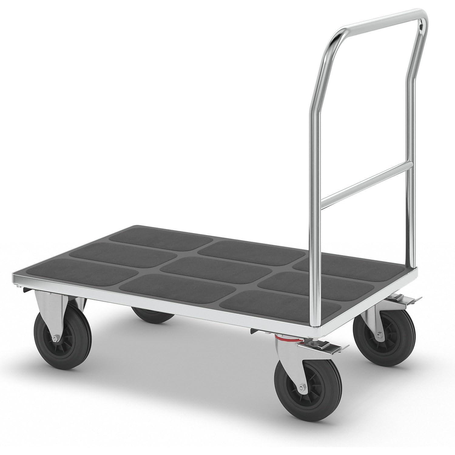 eurokraft Pro | Chariot Plate-Forme à parois grillagées