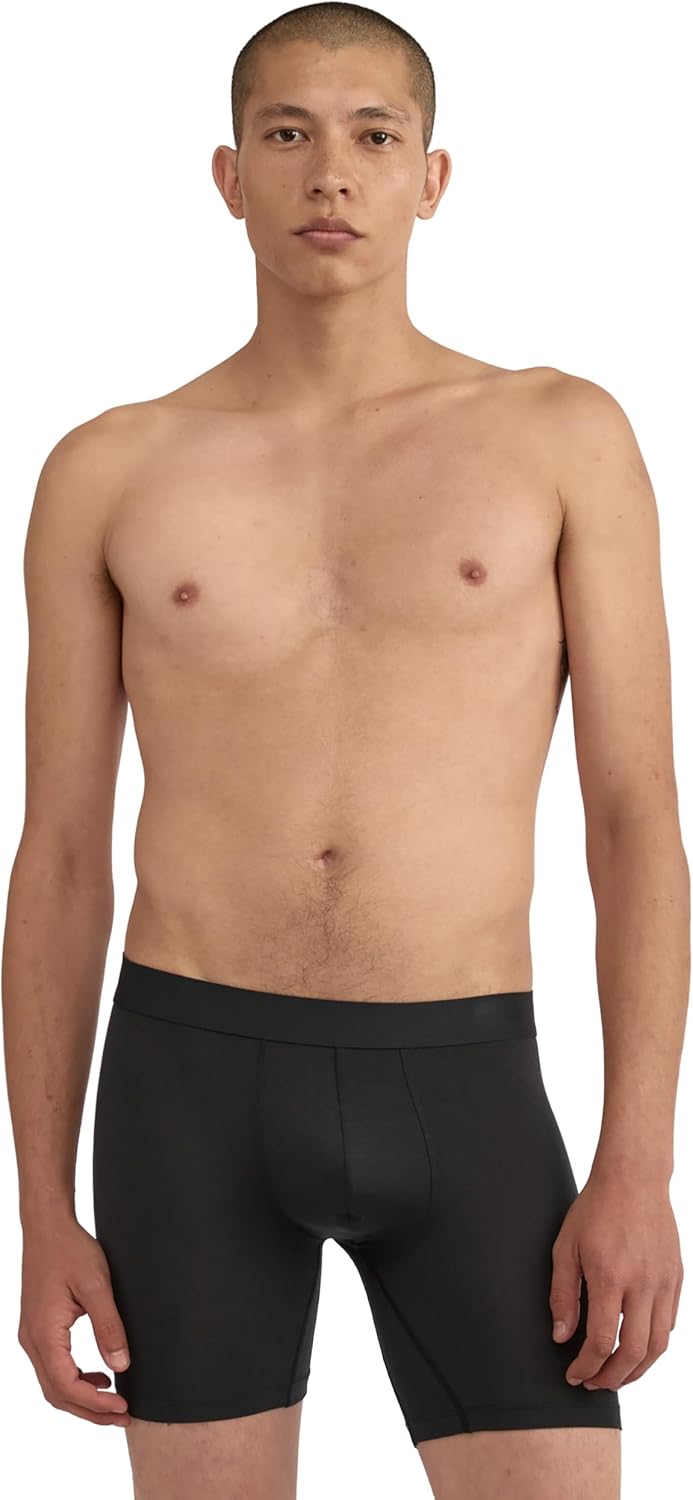 Organic Basics mens Premium 6" Boxer Brief Underwear - Image 2
