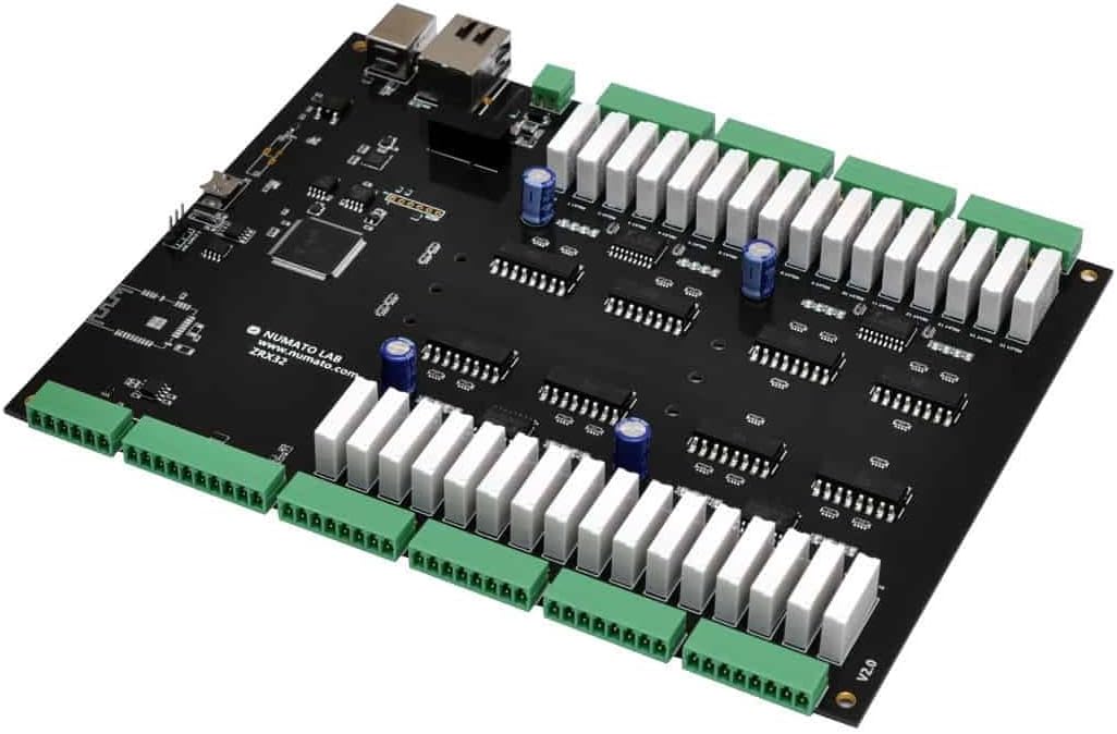 NUMATO LAB Prodigy ZRX Series 32 Channel USB/RTU/TCP Modbus Relay Module with Analog and Digital Inputs