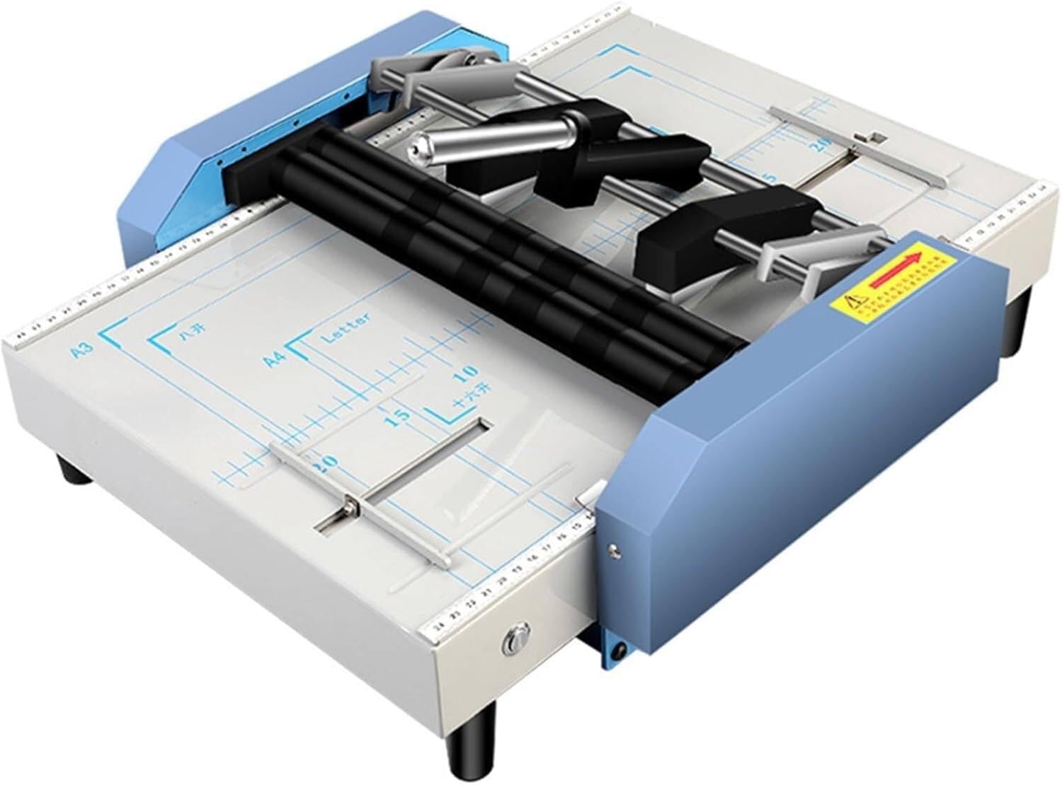 Dispositivo Automatico for la creazione di opuscoli, rilegatrice a Spirale A3, 5 Posizioni Regolabili, Larghezza/Lunghezza di Alimentazione 317/45OMM