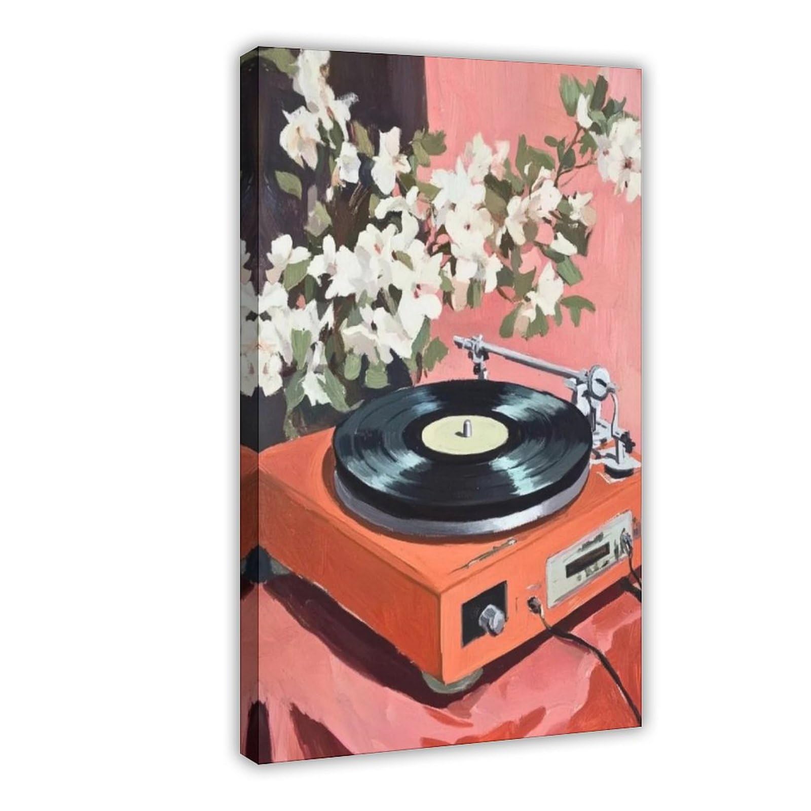 NFFBGFD Poster musicale su tela, decorazione per camera da letto, paesaggio decorativo, idea regalo, 40 x 60 cm