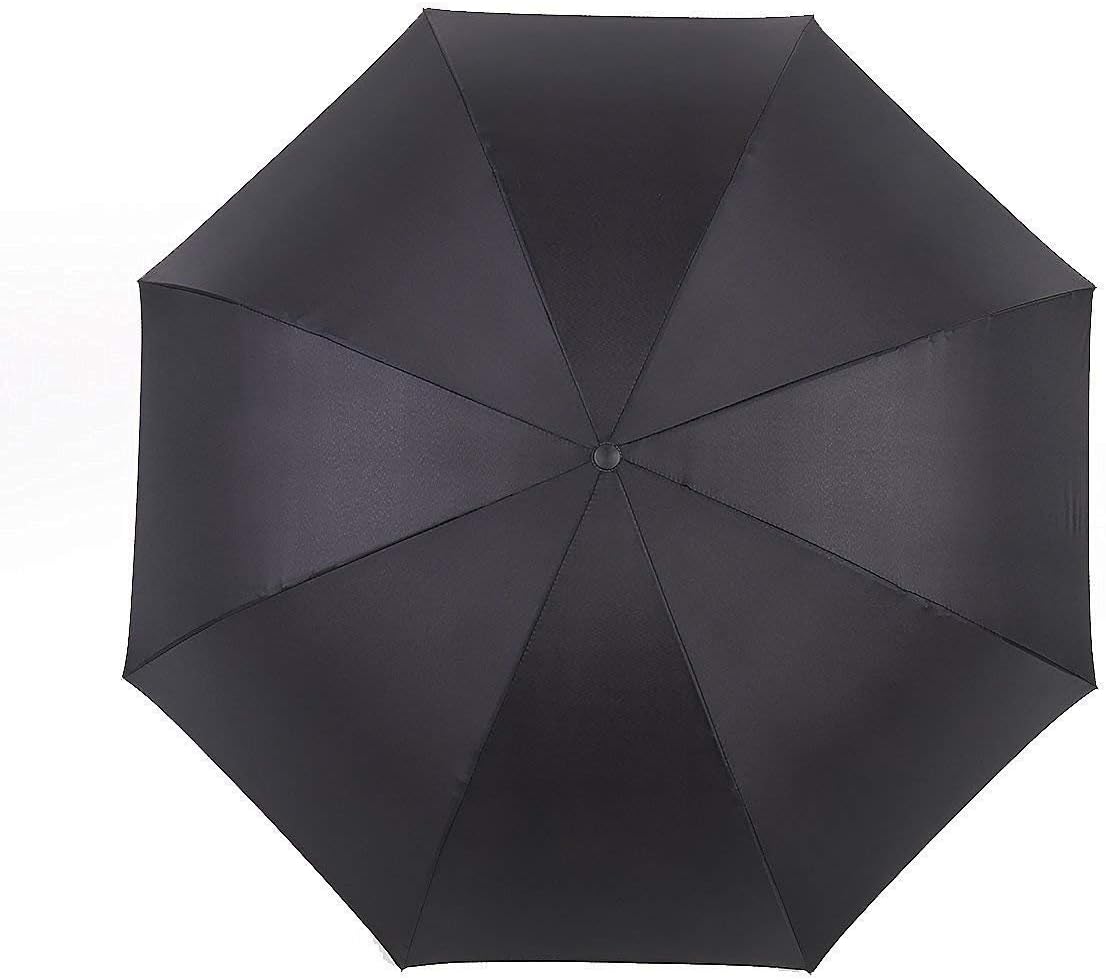 umbresen Double Layer Inverted Umbrella Cars Reverse Open Folding Umbrellas, Windproof UV Protection Large Self Stand Upside Down Straight Umbrella for Golf Women and Men With C-Shaped (Purple)
