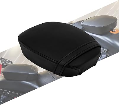 Motorcycle Pelion Seat Cushion Rear Seat Pad with Belt for Harley Sportster 1200 883 72 48 xl1200x XL883N XL1200V XL1200C 2016-2022 Black