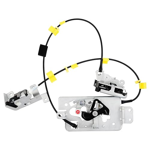 Conjunto de cables del actuador del pestillo de bloqueo trasero de la puerta superior e inferior del lado derecho del pasajero para Ford F150
