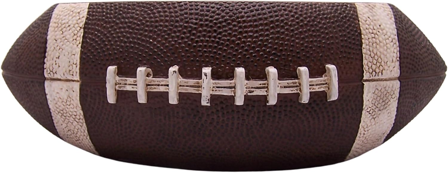 Wowser Football Shaped Planter Pot, Home & Garden Decor, Sports Theme Planter, 10.25 Inches
