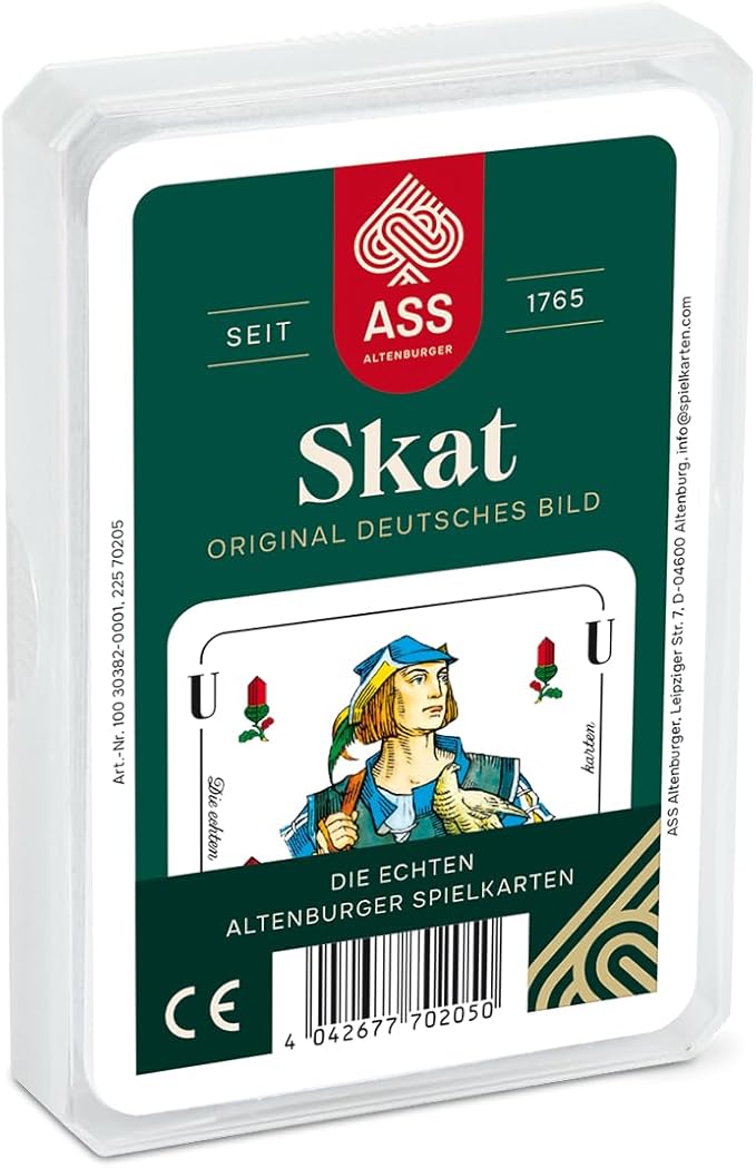ASS Altenburger FSC Skatkarten - Deutsche Bilderspiel In Faltschachtel