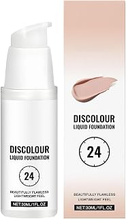 Color Adapting Foundation - Smart Tone Changing Liquid Makeup, full protection waterproof concealer for oily skin, hydrating finish foundation for women, work travel and daily wear, 10.5cm x | Foundation Smink Flytande Concealer Bas Tonåringar Och Alla Hudtyper - Arbete, Bröllop, Fest, Dejting, Shopping