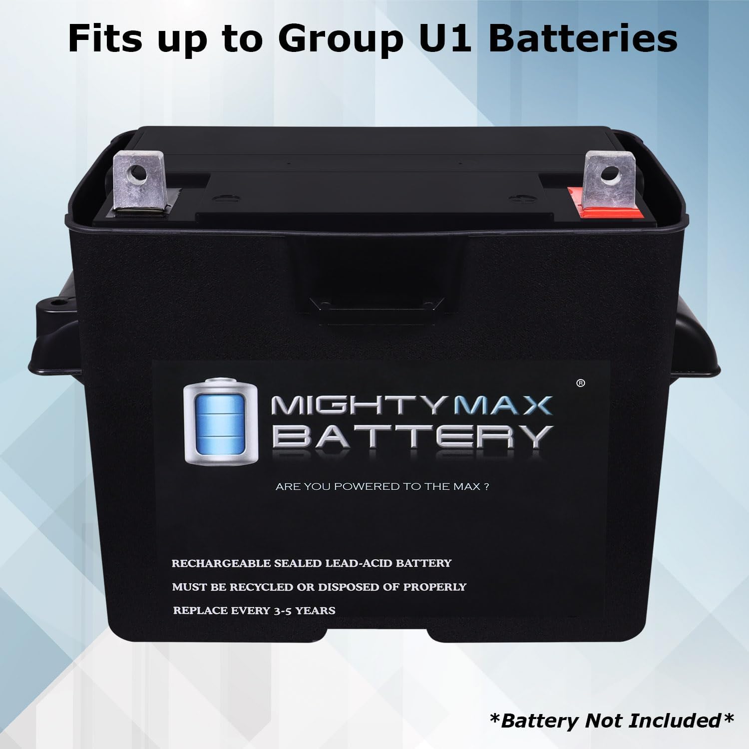Mighty Max Battery Group U1 Battery Box for Pv Solar Panels, Wind Turbine