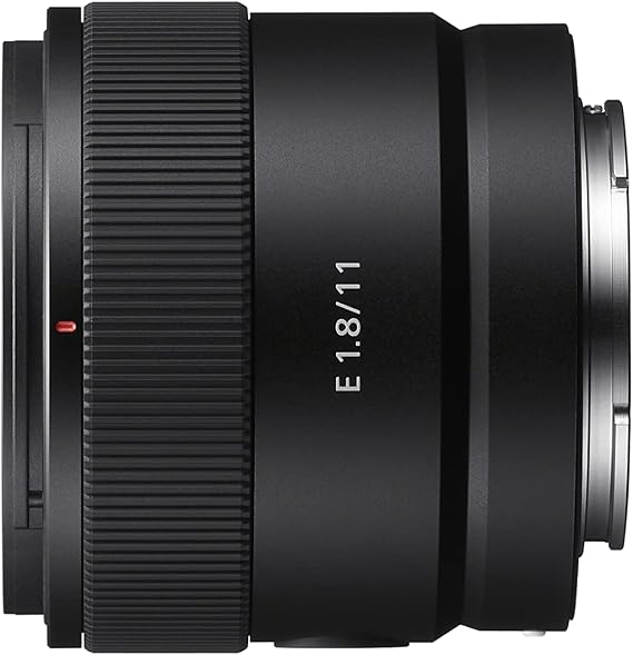Sony E 11mm F1.8 APS-C Ultra-Wide-Angle Prime for Cameras, Black