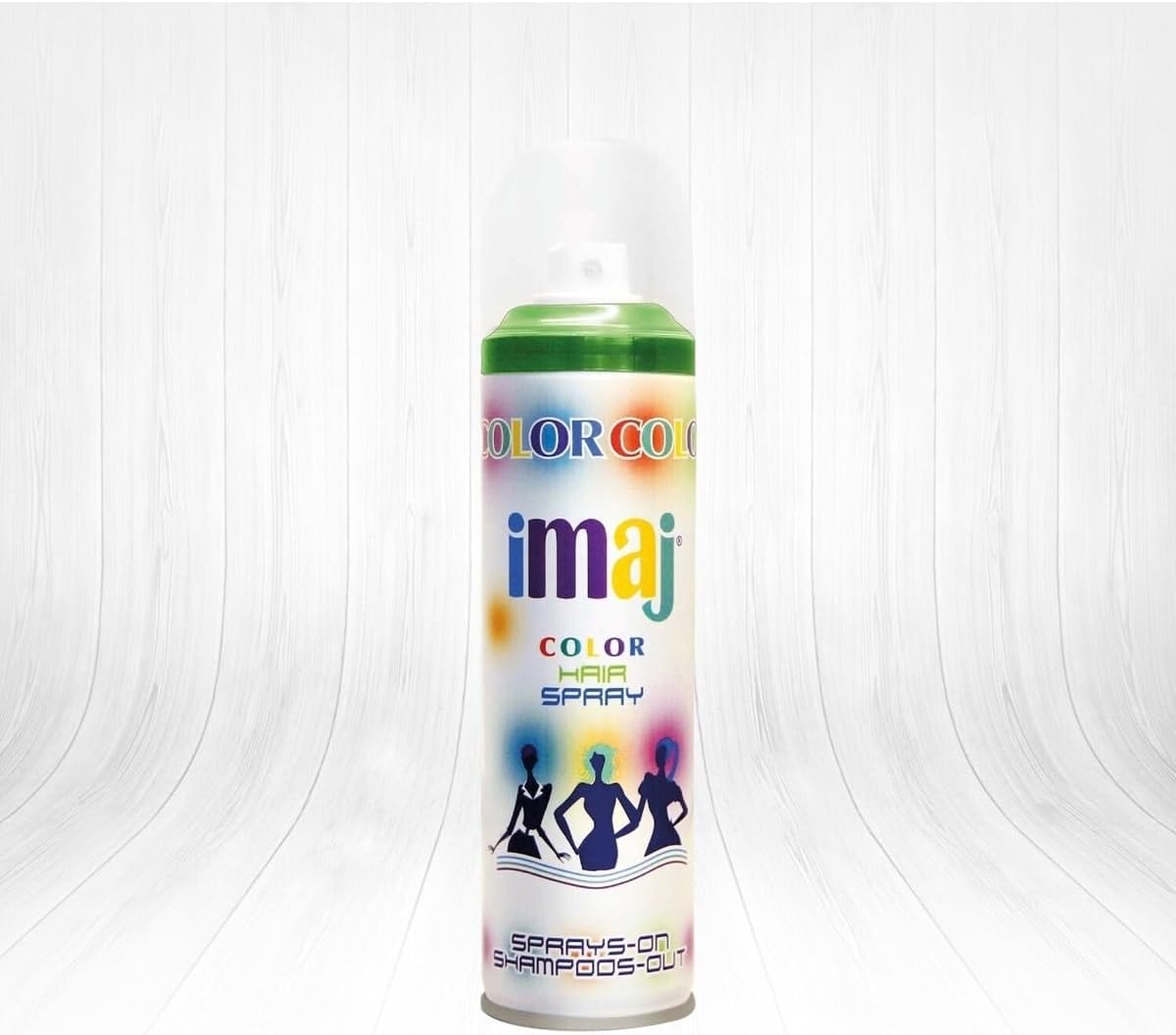 Imaj Color Renkli Saç Spreyi Yeşil 100 Ml 8691228300175