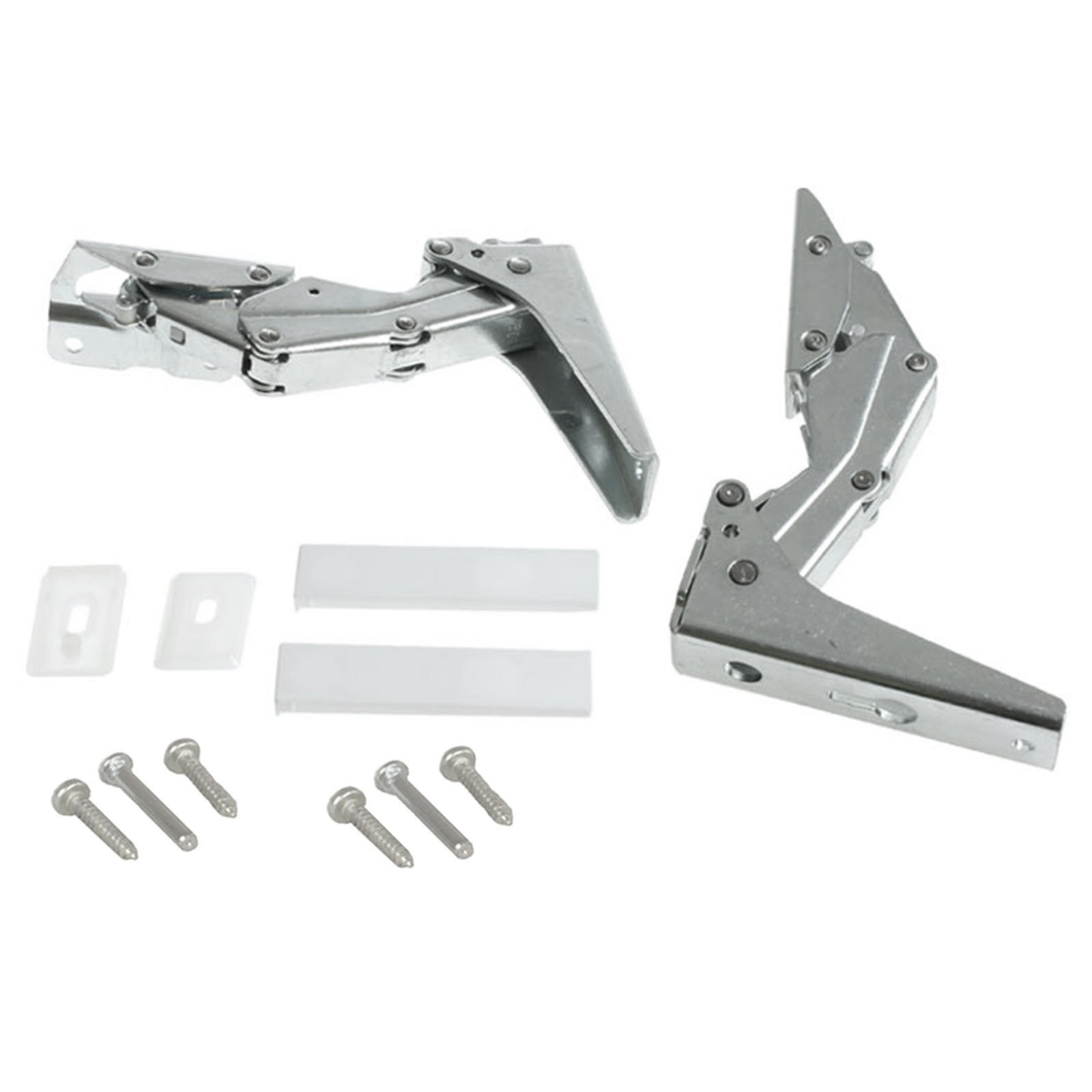 spares2go oberen + unteren integrierte Tür Scharnier Kit für Tecnik Kühlschrank Gefrierschrank