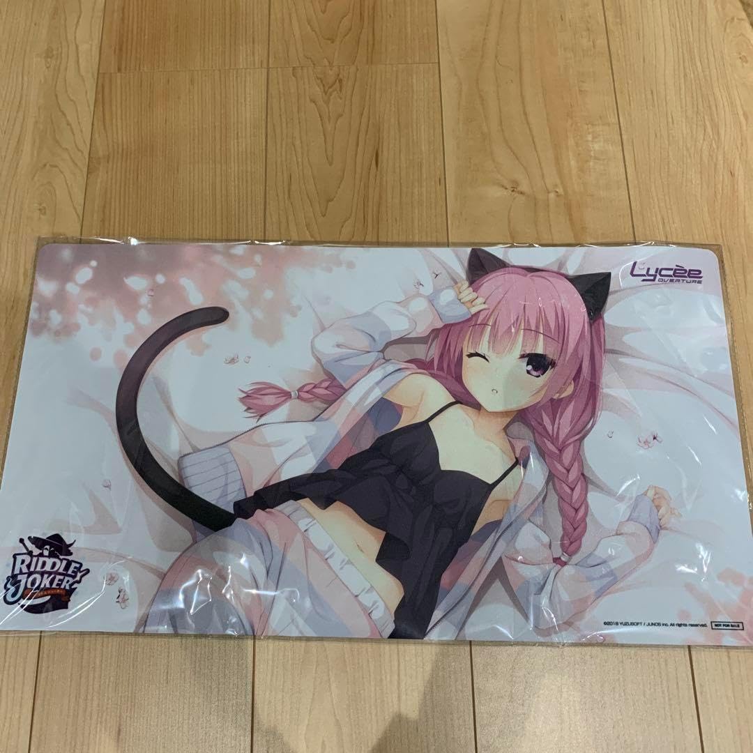 新品⭐︎ リセ公式 サプライ 三司あやせ ラバー プレイマット リドル