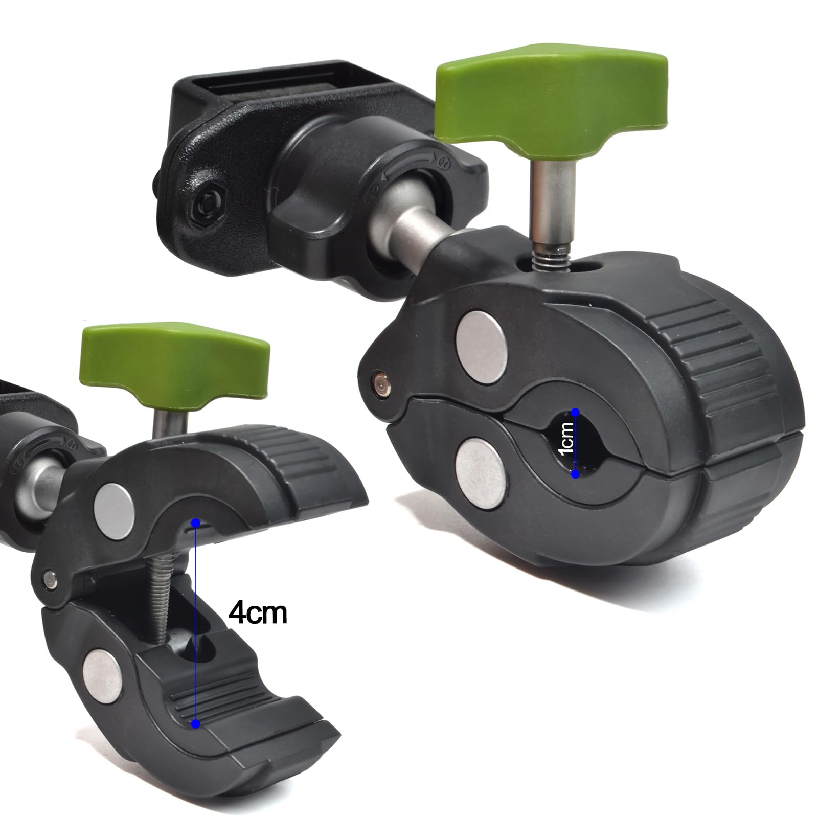 Support Talkie-walkie UAYESOK Pour Vélo - Universel, Guidon 18-45mm, Compatible Motorola/Baofeng