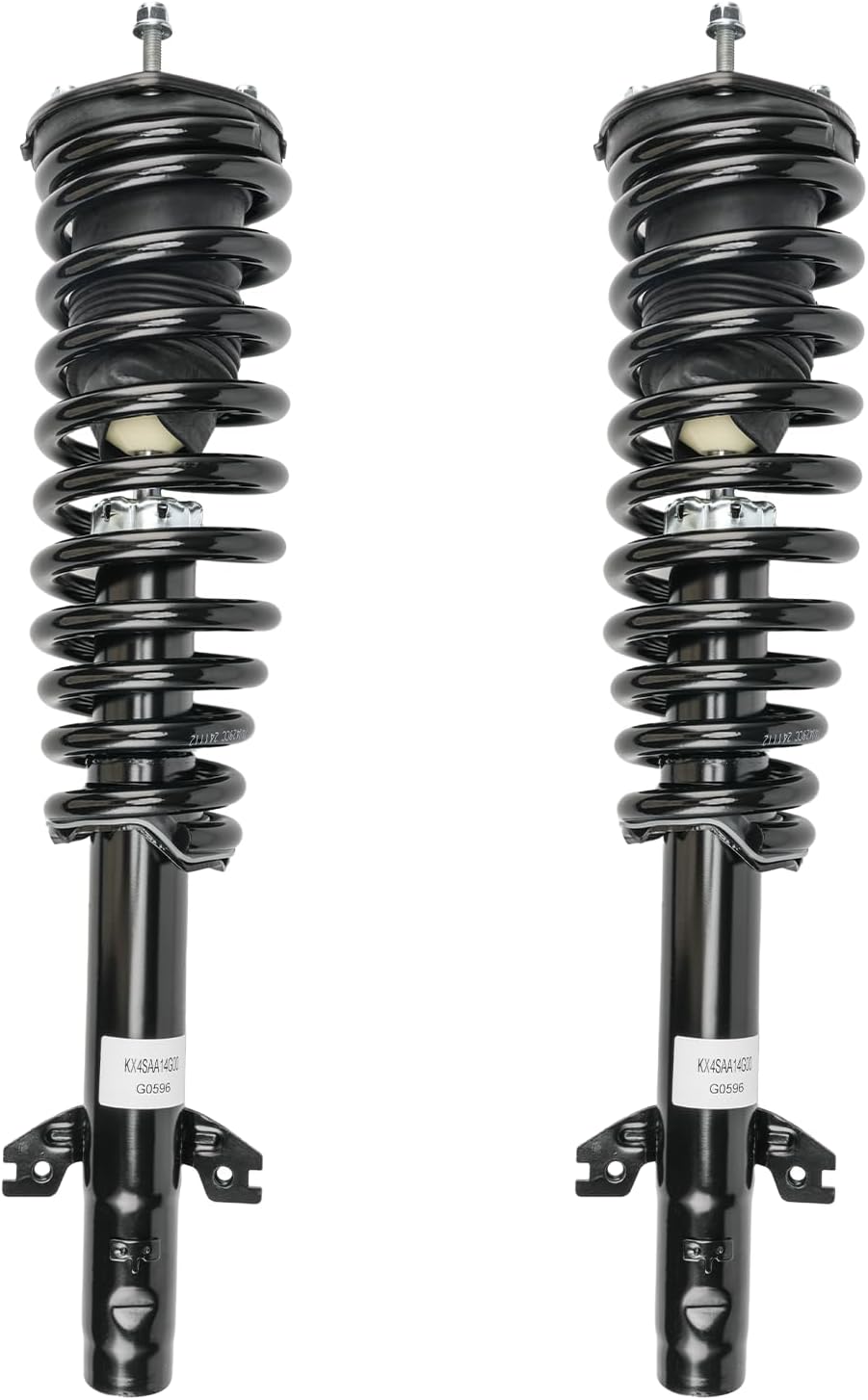 KAX Front Struts and Shocks Complete Assembly with Coil Spring for 2009-2013 Mazda 6, Amortiguadores Delanteros Replaces OE#: 172568/172569