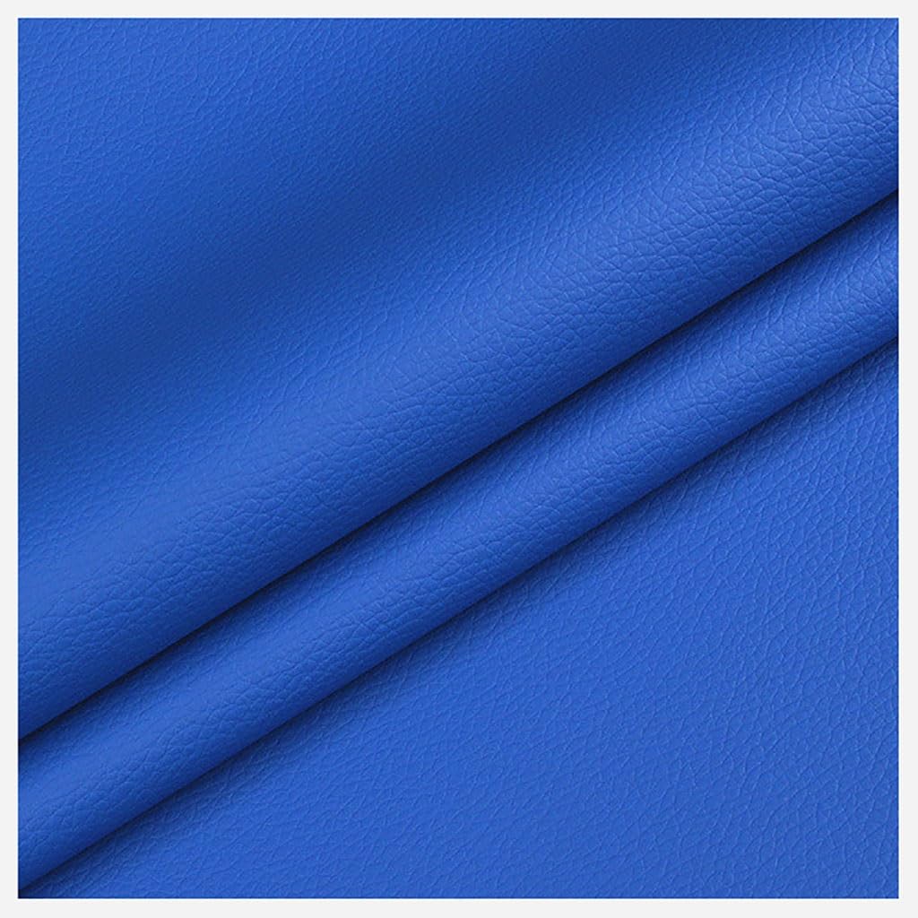 Tissu vinyle pour ameublement bleu idéal rénovation canapé - 8