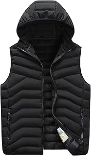 Zannycn Lightweight Down Jacket Men's Vests Polo Men's Rain Jacket Men's Lightweight Golf Vest Men's Running Vest Women's Running Sleeveless Fleece Vest Men's Cycling Vest Men's Vest Men
