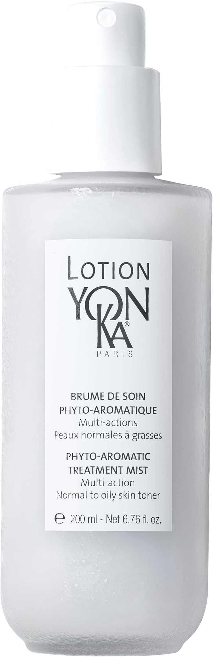 Lotion Yonka Oily Skin Toner 200ml | 99,7% Natural Origin Refreshing Face Mist | Rebalances, Tones, Purifies and Prepares for Daily Skincare | Alcohol-Free