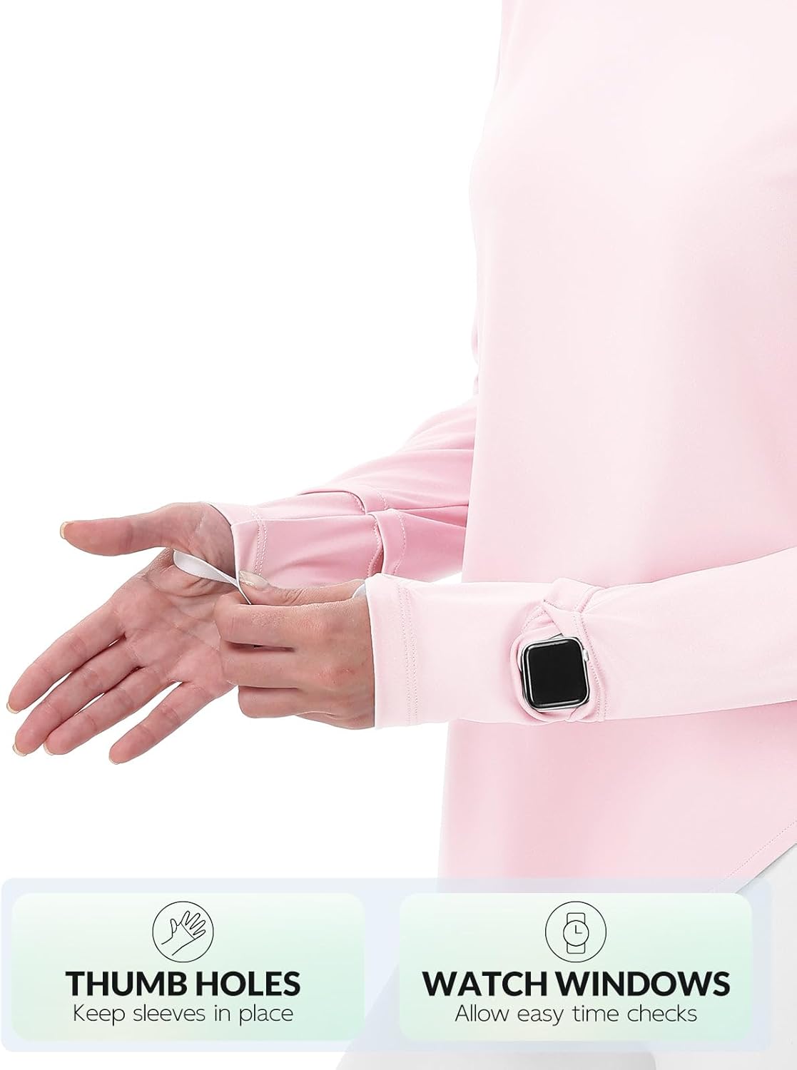 SPEXIAL Women's Sun Shirts UPF 50+ UV Protection SPF Long Sleeve Hiking Fishing Running Outdoor Lightweight Quick Dry