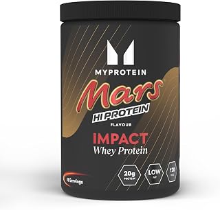 Myprotein Impact Whey Protein – Mars® | Chocolate, Caramel & Malt Flavour Protein Powder | 500 g (15 Servings) - 20g Protein per Serving | Low Sugar, High-Performance Whey deal from Amazon