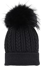 QUEEN HELENA CP03 Women's Warm Knitted Hat with Pom Poms
