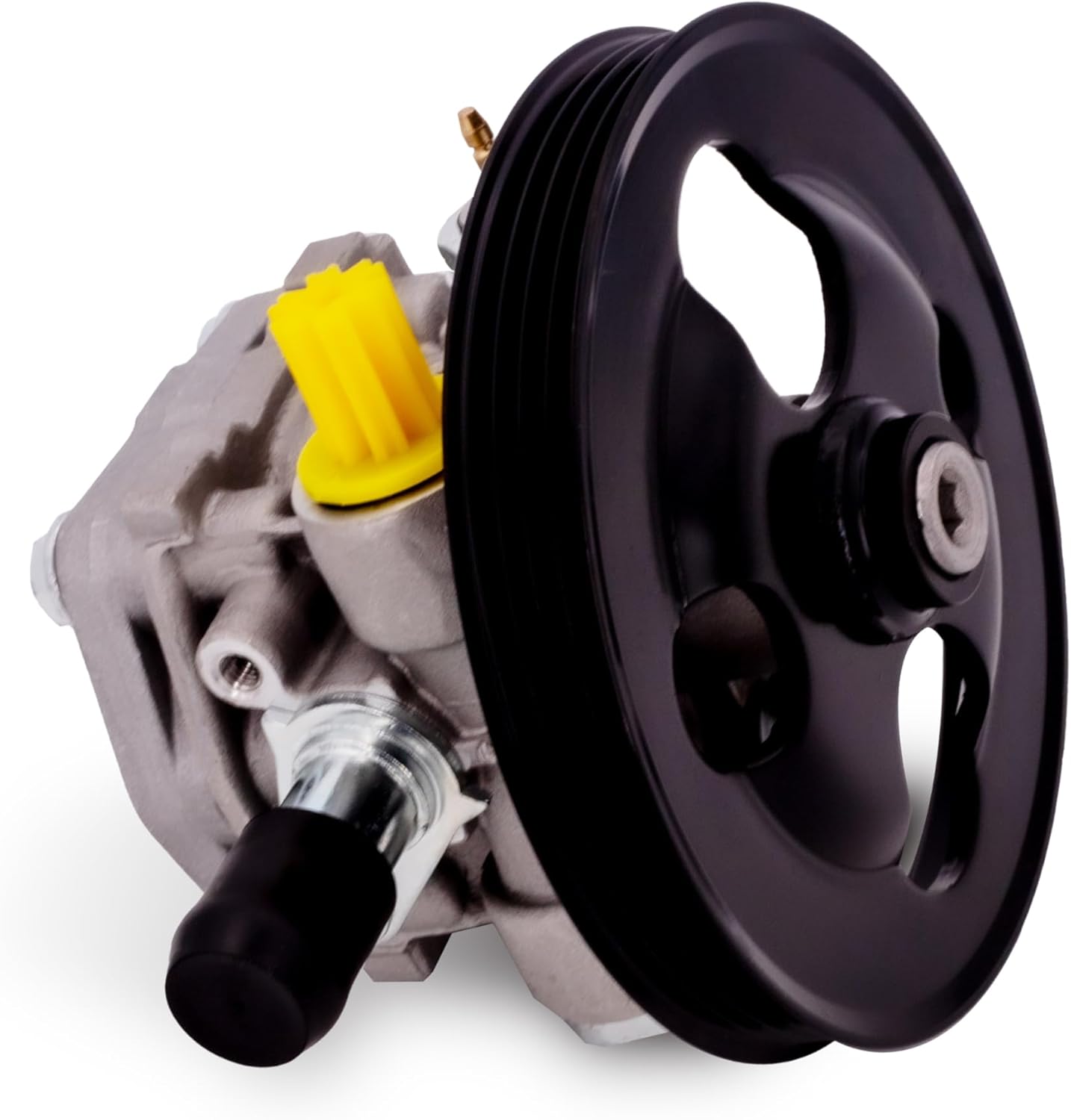 Power Steering Pump with Pulley Compatible with Tracker 2001-2004 & Grand Vitara 1999-2005, XL-7 2002-2006, 2.5L 2.7L, Replace # 21-5269, 49100-52D00, 49100-65D30